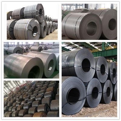 Q195 Q215 Q235 Q255 Q275 Q355 Ss400 Skin Pass Carbon Coil Slit Hrc Warmgewalzte Kohlenstoffstahlspule mit Behälterplatte
