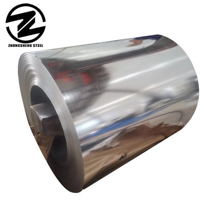 Spirale Gewicht 3-5 Tonnen A653 Gr33 GI Spirale 0,6mm 30-275 Heißgetippt galvanisierte Stahlspirale 28 Gauge Zn 275 0,5mm mit Skin Pass