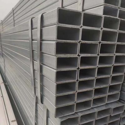 FOB CIF EXW CFR Begriff 50x50 60X80mm Verzinkte Rechteckröhre und Quadratrohre mit Quadratschnitt
