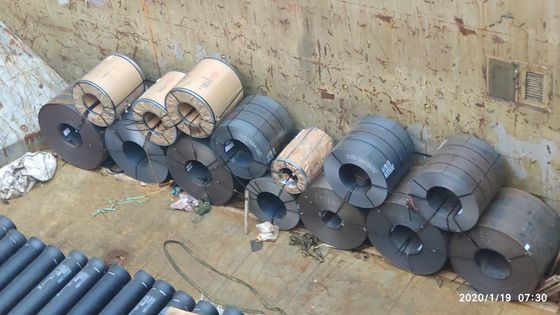 Warmgewalzte 6mm Breite 2000mm S235JR Kohlenstoffstahlspule mit galvanisierter Oberfläche und AISI-Standard