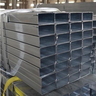 1-12 mm Dicke Warmgewalzte ASTM A106-basierte verzinkte Quadratrohr für verschiedene industrielle Zwecke