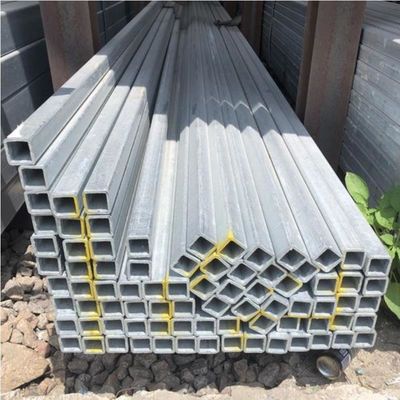 1-12 mm Dicke Warmgewalzte ASTM A106-basierte verzinkte Quadratrohr für verschiedene industrielle Zwecke