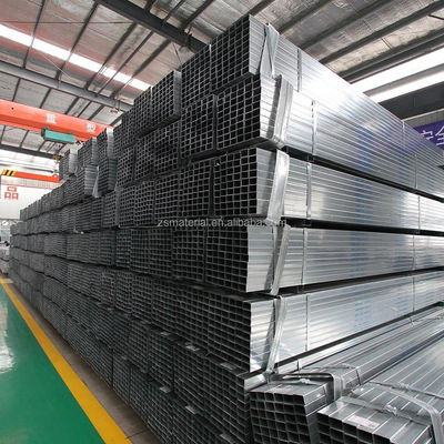 50x100mm 1,8mm Dicke Rechteck Gi Hohles Verzinktes Rohr mit garantierter wasserdichten Verpackung und Toleranz ±1%