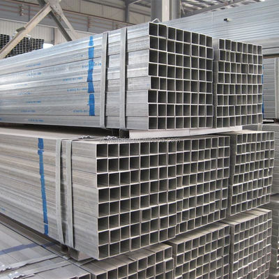50x100mm 1,8mm Dicke Rechteck Gi Hohles Verzinktes Rohr mit garantierter wasserdichten Verpackung und Toleranz ±1%