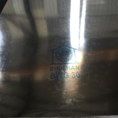 Baustoffe 0,12-4,0 mm Kaltgewalzte galvanisierte Stahlplatte aus Warmgewalztechnik