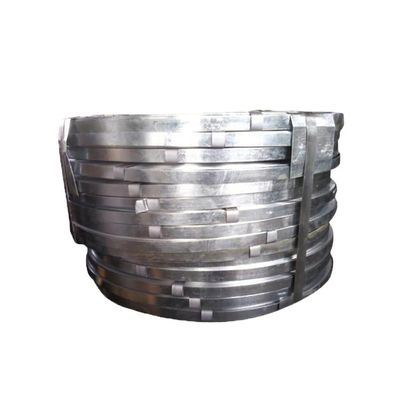 Metallrohstoffe Dx51d Heißgetränkte galvanisierte Stahlstreifen mit Z121-Z180 Beschichtung und BIS-Zertifikat