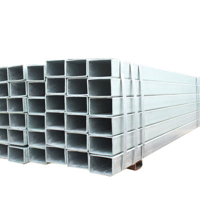 25*50 Ms Rechteckige hohle Gi-Rohre 10*10 Galvanisierte Stahlröhre Gi Quadratröhre mit einer Dicke von 1,5-4 mm