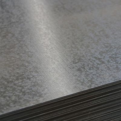 Warmgewalzte Verarbeitungsdienst für biegsame Verarbeitung Galvanisierter Stahlplatte DC02 0,12 mm Dicke 100x60x0,4 mm Platte DX54D