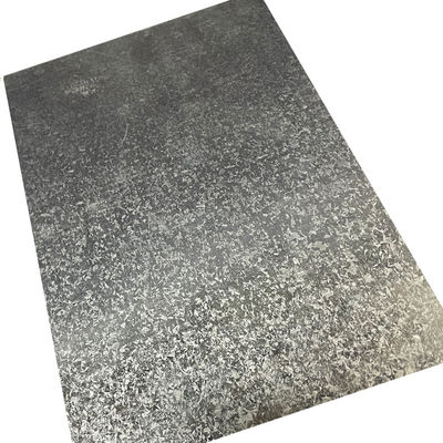 Warmgewalzte Verarbeitungsdienst für biegsame Verarbeitung Galvanisierter Stahlplatte DC02 0,12 mm Dicke 100x60x0,4 mm Platte DX54D