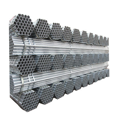Leicht geöltes 3 &quot; 125 mm Durchmesser Kreisförmiges Verzinktes Rohr für HVAC ASTM A120 BS 1387 Hot Dip 85 Verzinktes Stahlrohr