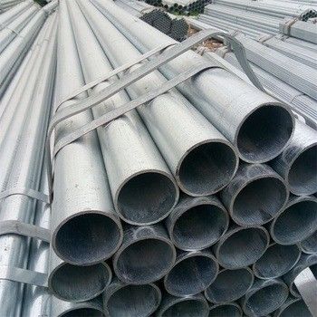 Nichtlegierte verzinkte Stahlrüstrohre für Schiffe mit einem Durchmesser von 200 mm und einer runden Sektionsform von Sgp 12