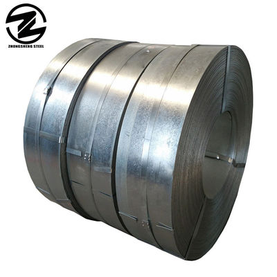 Shandong Zhongsheng Low Carbon High Tensile Galvanized Steel Strip mit voller Härte und ±1% Toleranz