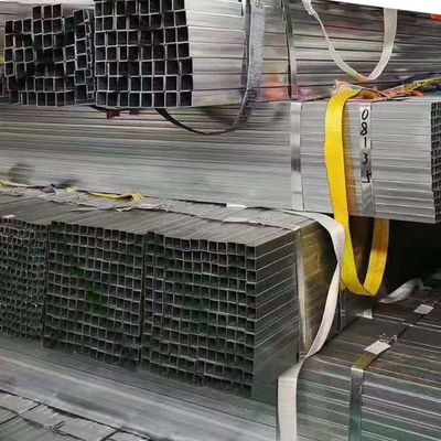 Leicht geöltes 14 Gauge 2x2 Zoll galvanisiertes Quadratrohr mit JIS-Zertifikat Geölt oder nicht geölt