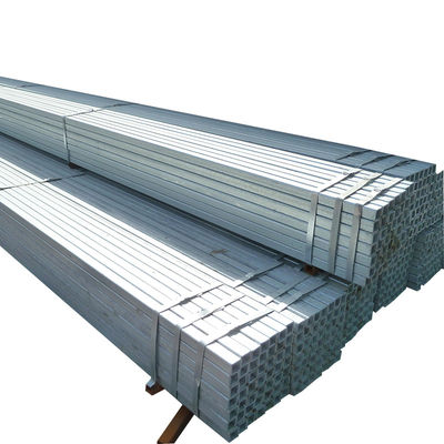 Leicht geöltes 14 Gauge 2x2 Zoll galvanisiertes Quadratrohr mit JIS-Zertifikat Geölt oder nicht geölt
