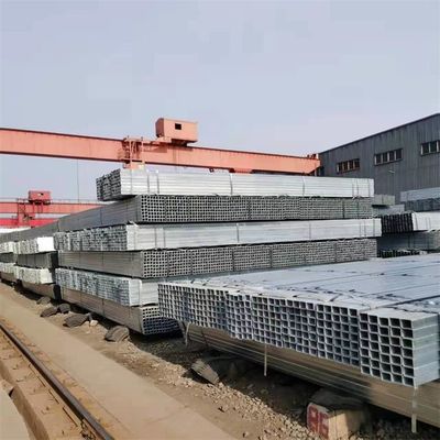 Stahl Quadratrohr Rohr Astm Stahl 200x200 Verzinkte Quadrat und Rechteck Plain Bare Technologie kundenspezifische heiße Zeit