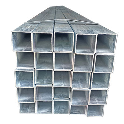 Stanzverarbeitungsdienst 2,5x2,5 galvanisiertes Quadratstahlrohr mit Öloption