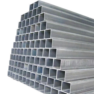 Stanzverarbeitungsdienst 2,5x2,5 galvanisiertes Quadratstahlrohr mit Öloption