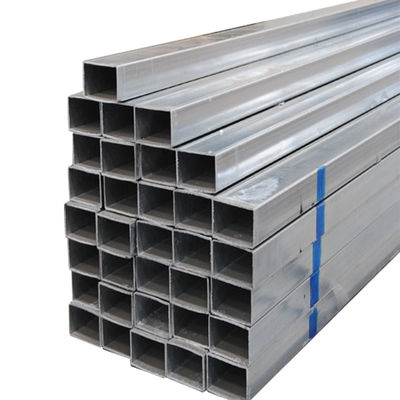 Stanzverarbeitungsdienst 2,5x2,5 galvanisiertes Quadratstahlrohr mit Öloption