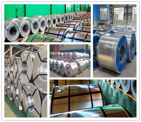 Spulengewicht 3-8 Tonnen Härte Mittlere Härte 22 Gauge Große Blüte CGCC Heißgetippt galvanisierte Stahlspulen