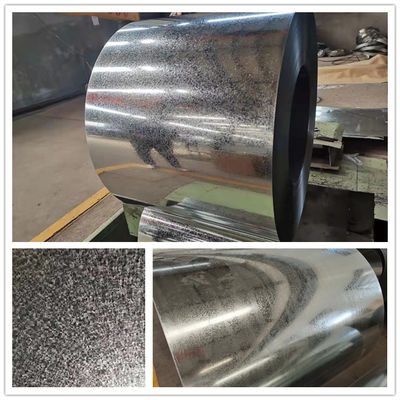 Verzinkte beschichtete Stahlspule 0,8-1,5 mm Dicke Z120g Z30 Z60 Z180 Z600 20 22 28 Gauge