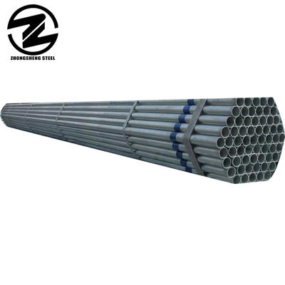 2 Zoll GI Rohrverbindungen für Gewächshäuser Hot Dip ASTM/GB/BS/JIS/EN Standard 20 Ft Eisen Galvanized Round Eisen Stahlrohr