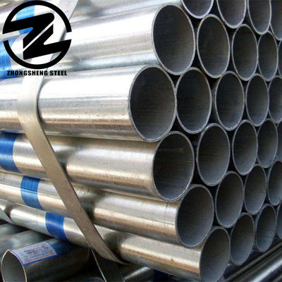 2 Zoll GI Rohrverbindungen für Gewächshäuser Hot Dip ASTM/GB/BS/JIS/EN Standard 20 Ft Eisen Galvanized Round Eisen Stahlrohr