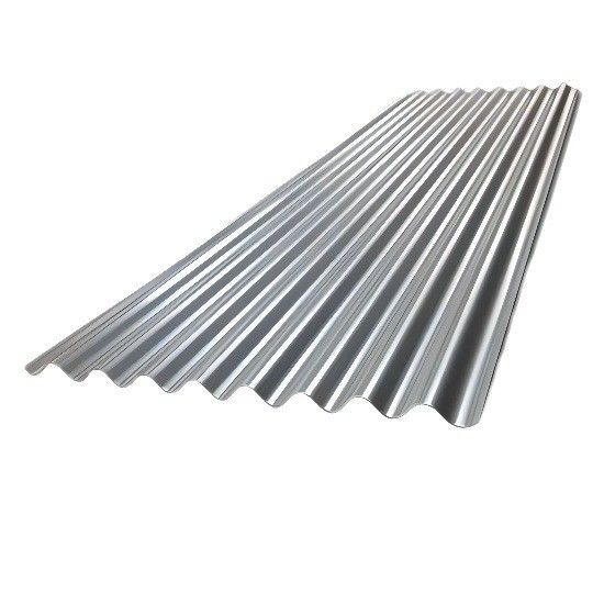 angepasste Größe Galvanisiertes Wellstahldachblatt 12*18 660 688 915 Galvanisiertes Stahldeckblatt Bodenlagerplatte