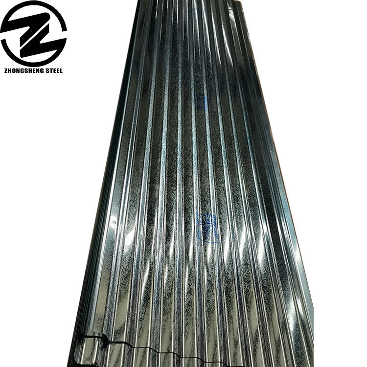 Gi 26 Gauge Wellstahl Zink Metall Eisen 60g Verzinkte Dachplatten mit regelmäßigen Spangeltyp und Toleranz ±1%