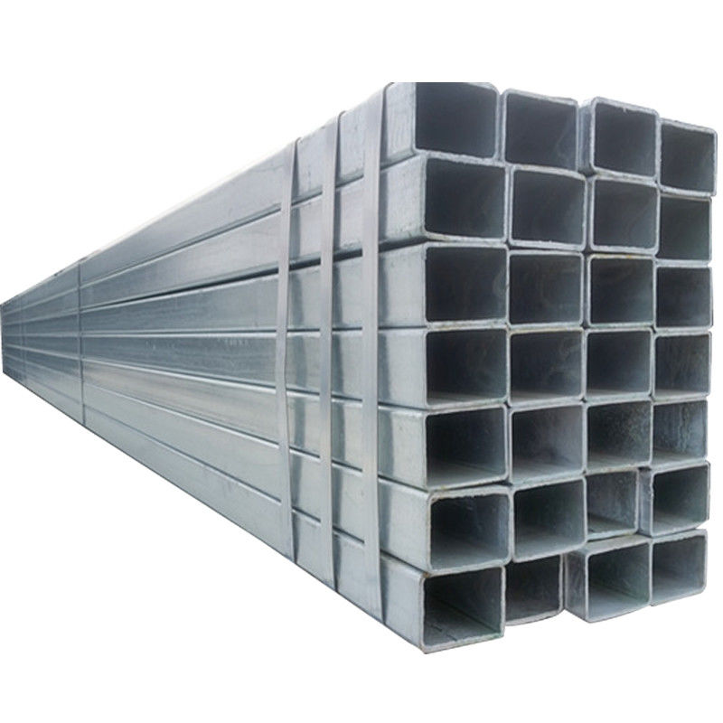 Hot Dip Galvanized Round Steel Pipe für den Bau Sektion Form Quadrat GB/T 13793-2001 Standard