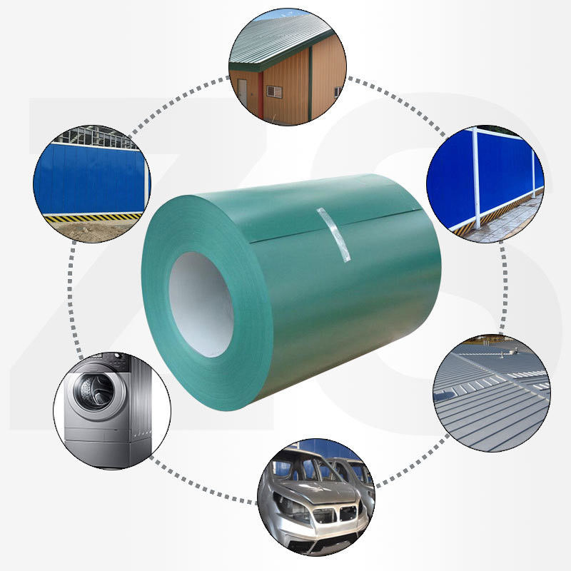 PPGI-Produkte Hot Dip Galvanized Steel Coil GI Metalldachplatte mit einer Breite von 100-1250 mm und Standardpaket