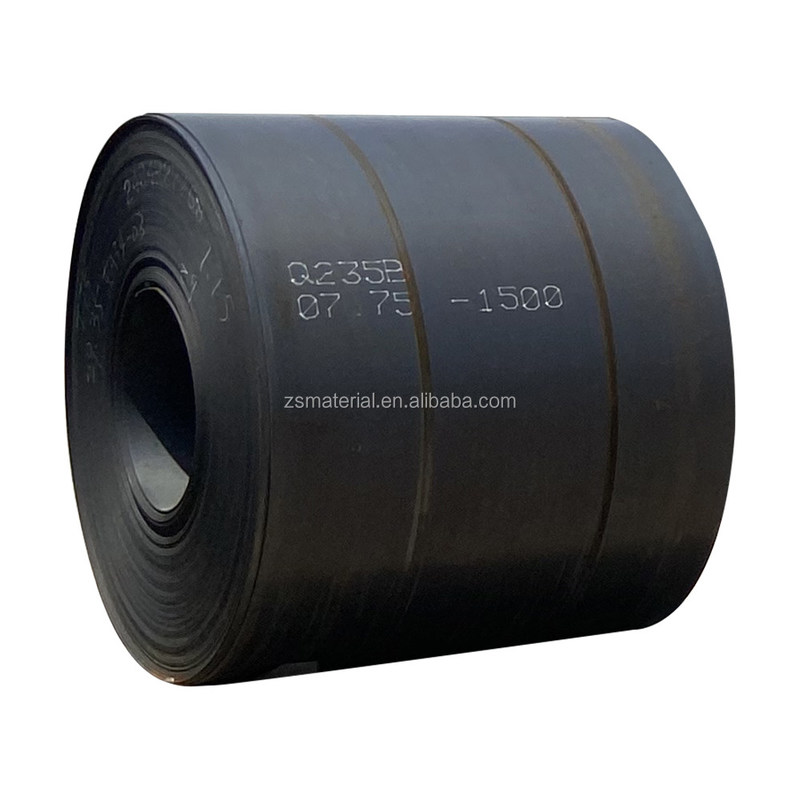 800-1600 Breite SS400B Schwarz 6mm HRC Eisenblech Metall Rollen MS Warmgewalzte Stahlspule 3-5 Tonnen Spulengewicht