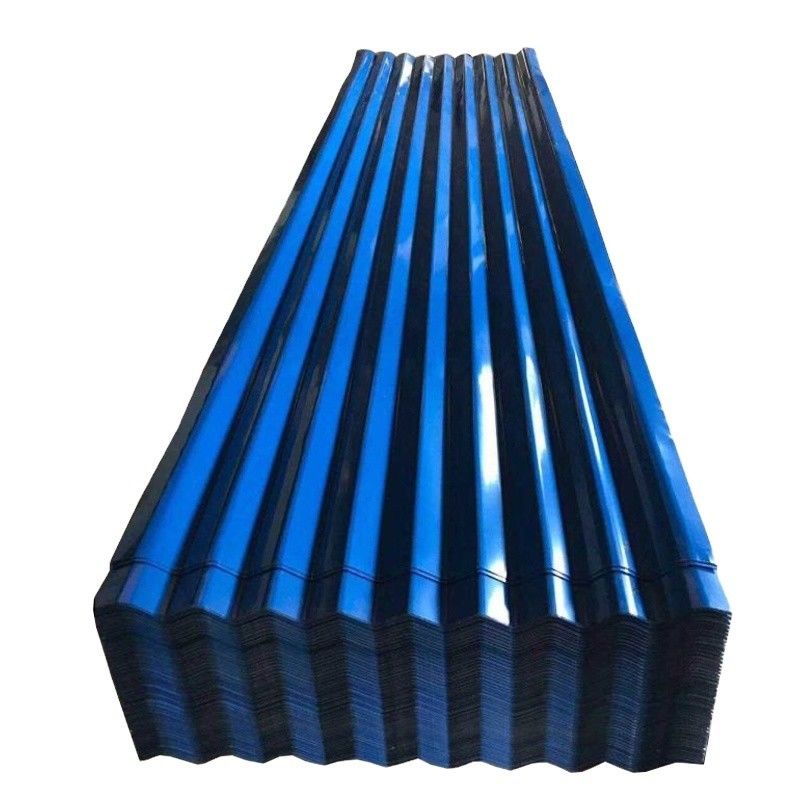 665-1100mm Breite RAL 9047 und RAL 9002 GMI Verzinkte Dachplatte für Metalldachbedürfnisse