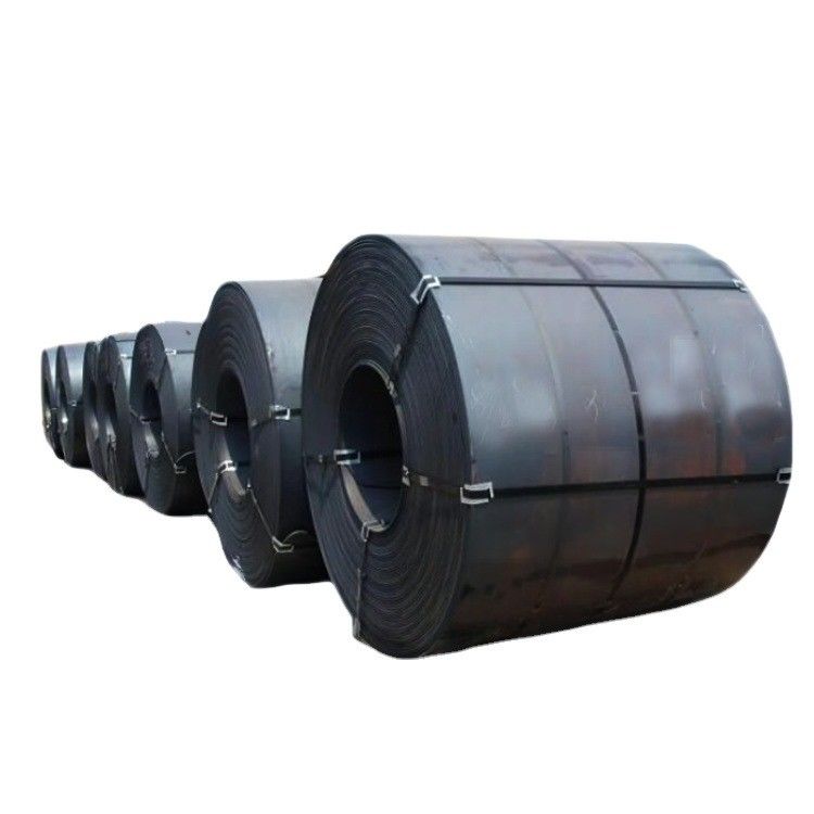 Baustoff mit niedrigem Kohlenstoffgehalt A36 Schwarzes Eisen ASTM HRC Q195 Q235B Warmgewalzte Kohlenstoffstahlspule