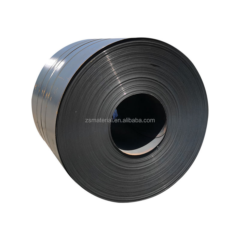Baustoff mit niedrigem Kohlenstoffgehalt A36 Schwarzes Eisen ASTM HRC Q195 Q235B Warmgewalzte Kohlenstoffstahlspule Stumpfe Oberfläche Oberfläche Breite 1501-2000MM