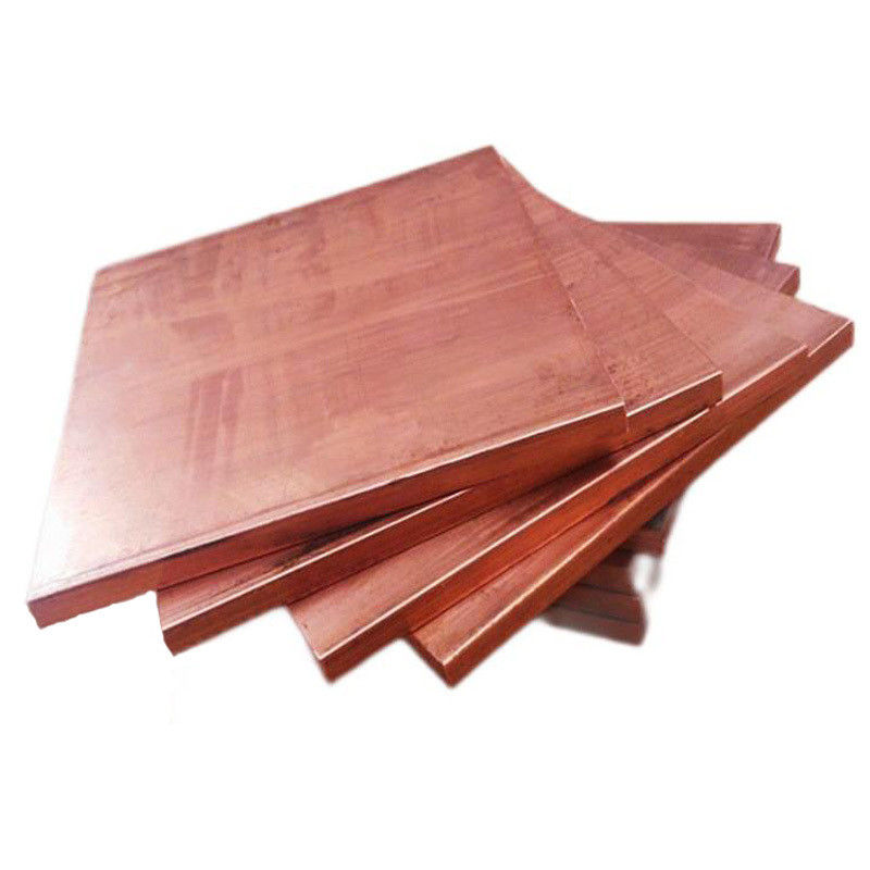 195 MPa Höchstfestigkeit 99,99% reine Kupferkathoden 3 mm 5 mm 20 mm Dicke Nichtlegierte 4x8 Kupferplatten