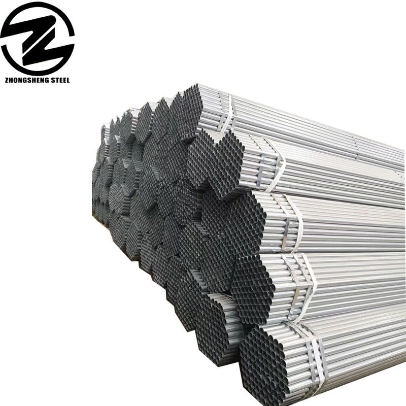 30-275g/m2 Zinkbeschichtung 1,5'' OD 2mm Dicke Heißtauch GI Verzinkte Runde Stahlrohr für Chemische Düngemittel System