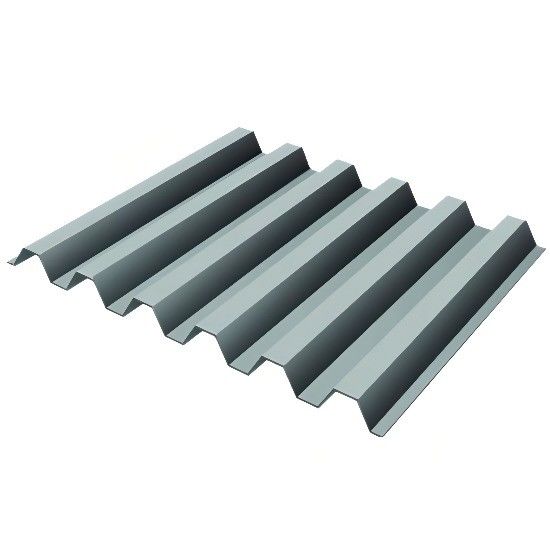 Prime SGCC 0,15 mm 0,2 mm Dicke gewölbte PPGI Galvanisierte Stahldachplatte für Baustoffe in weißer RAL-Farbe