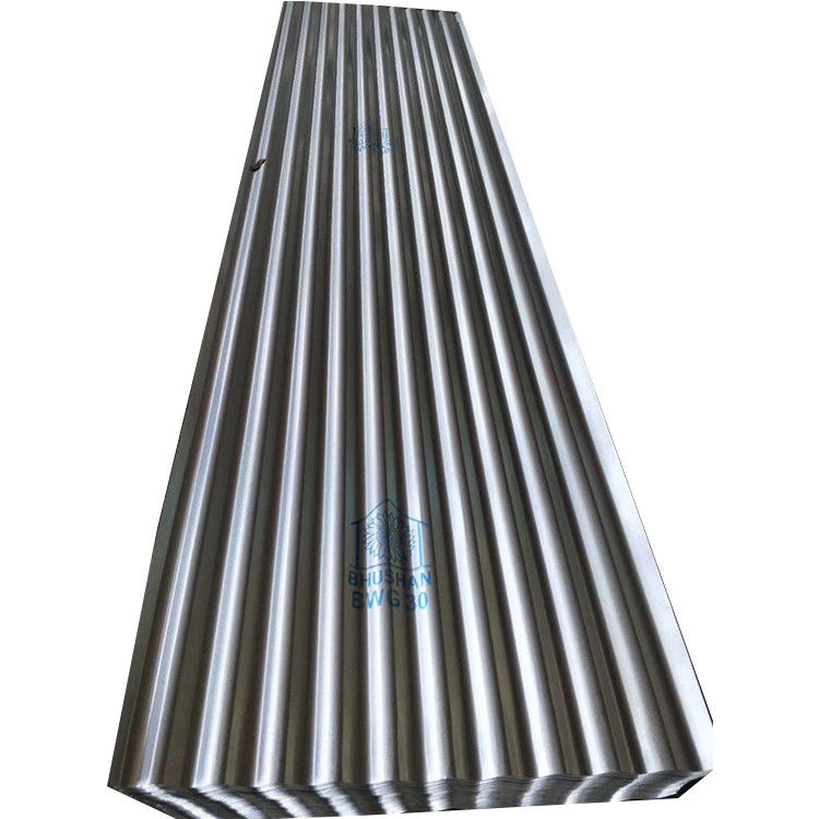 0.6mm 0,8mm 1,2mm Z80g Z100g Gi Zink beschichtete Stahlplatte Bauindustrie Galvanisierte Stahl Welldachplatte