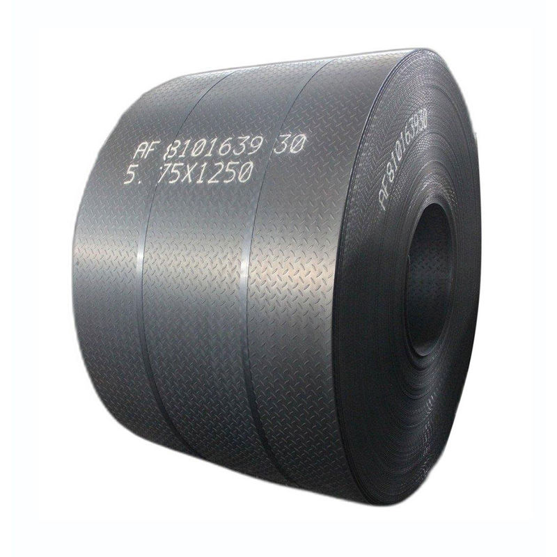 Warmgewalzte ASTM a36 ss400 q235 2,5 mm 3,5 mm milde Stahlscheckerplatte für Bodenblechverarbeitung