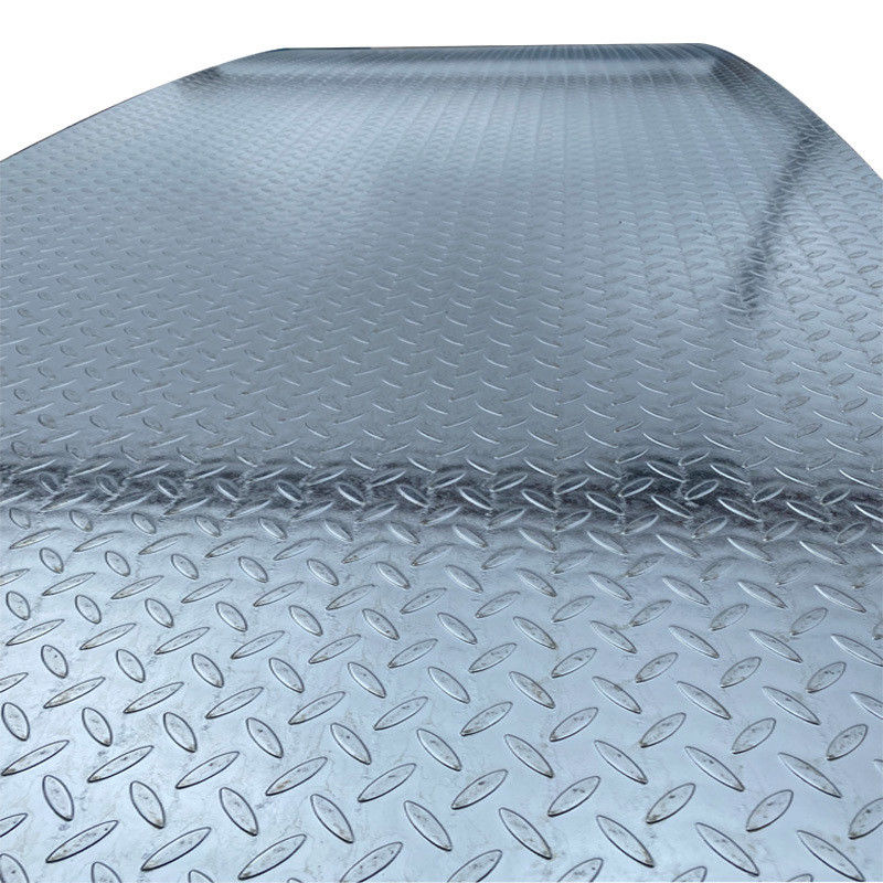 GB-Standard Langlebige galvanisierte Quadratplatten Ideal für die Festigkeit Stahlplatte in industriellen gewerblichen Bodenbelag