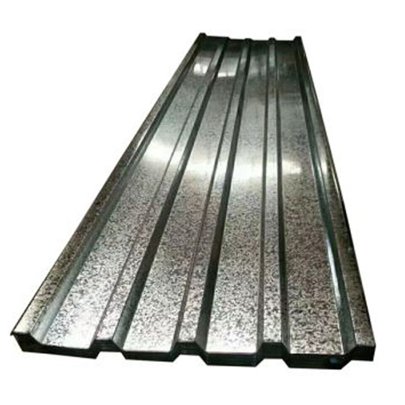 Verarbeitung und Verarbeitung von gewölbten galvanisierten Metalldachplatten mit einer Dicke von 0,12-1,2 mm
