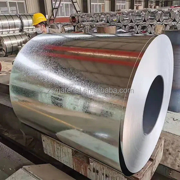 Regelmäßige Spangelschleife aus galvanisiertem Stahl mit Spulen-ID 508-610MM Dx51d Dx52d Dx53d Z275 im Standardpaket