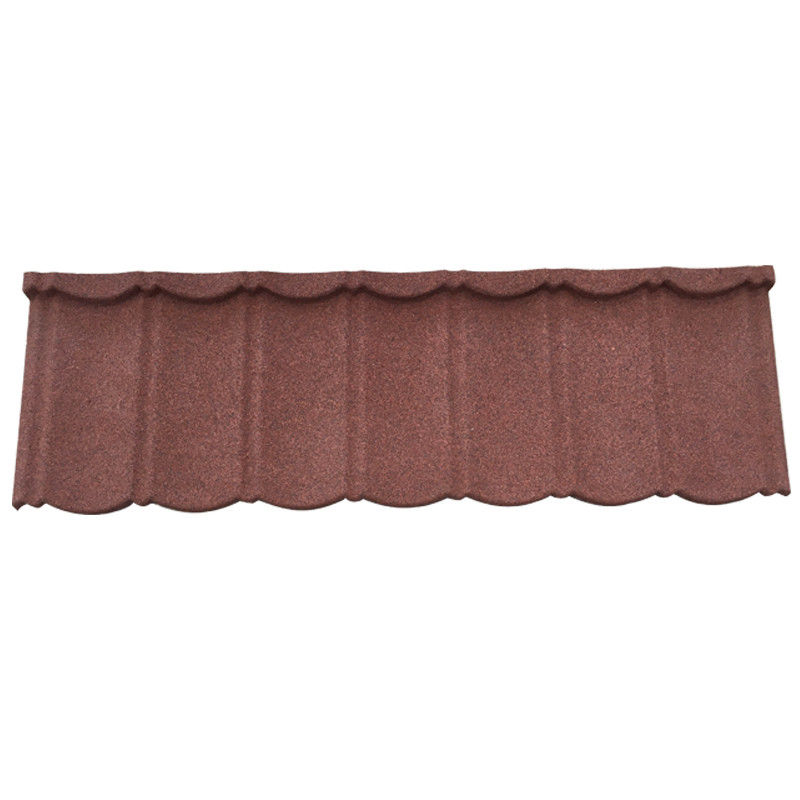 2.7kg/pcs Farbbeschichtete Wellmetall-Dachplatte für Villa-Dachlösungsmaterial