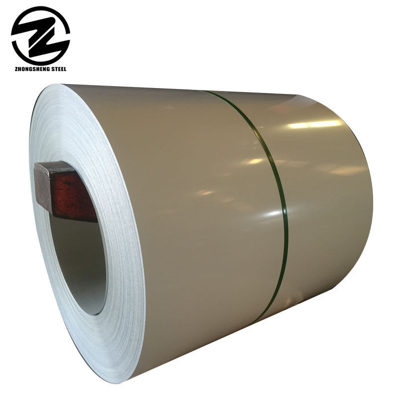 Anpassbar 0,4 mm Beschichtet Weiß Farbe ral 9016 Vorlackierte Verzinkte Bobinen De Acero ppgi ppgl Stahlspule Innerhalb von 7 Tagen