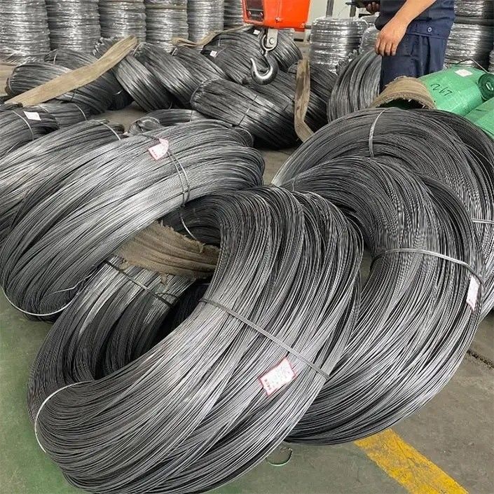 Nichtlegierte SAE 1008 Kohlenstoffstahl Drahtstange 5,5 mm 6,5 mm für Nagelherstellung Verarbeitung Service Schweißen