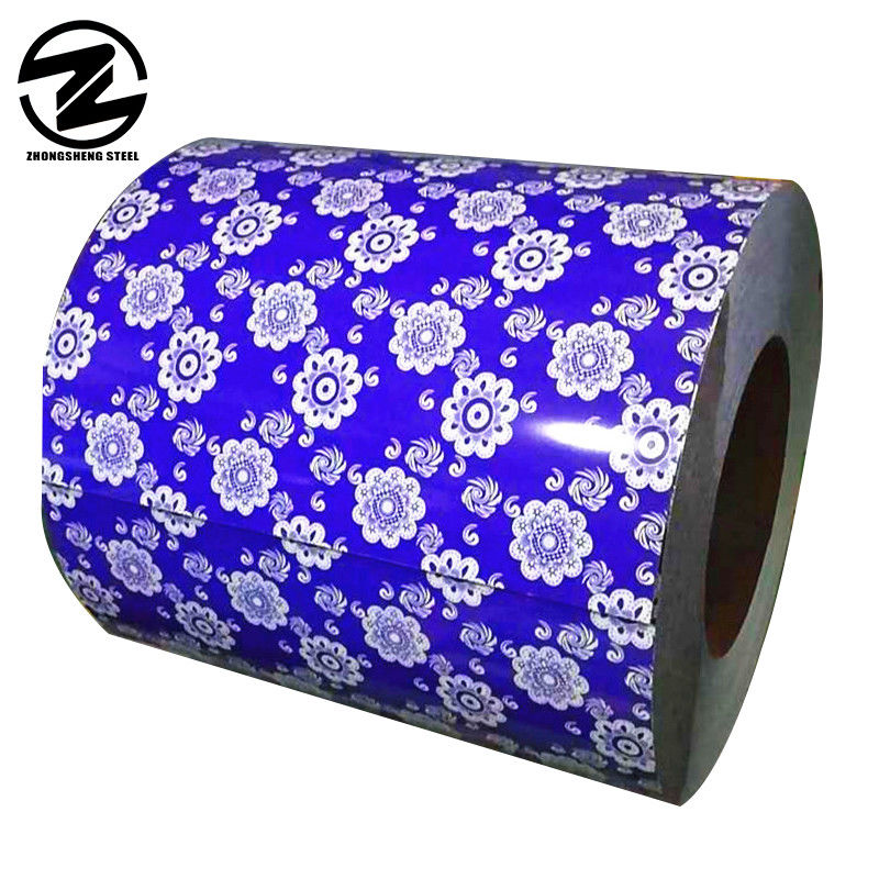 Blaue RAL Farbe PPGI RAL9002 RAL5016 Farbbeschichtete Stahlspule S320GD RAL8017 mit Länge nach Kundenanforderung
