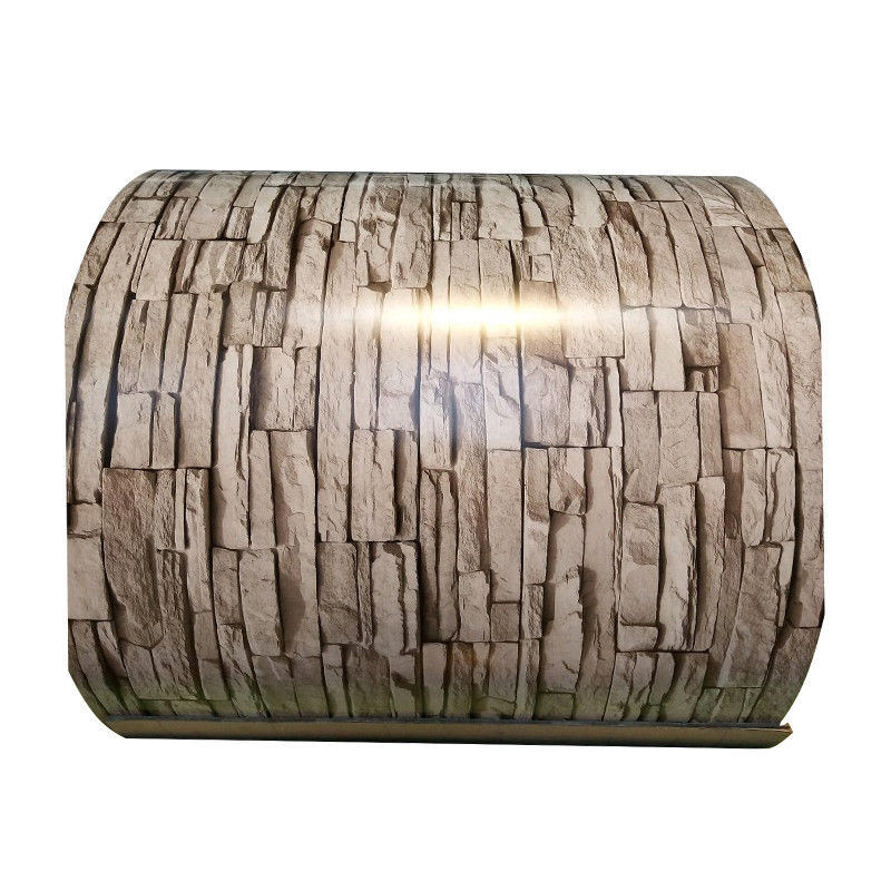 Baustoff Dx51d ASTM Ral3005 Farbbeschichtet Vormalte Verzinkte Stahlspule PPGL PPGI mit Beschichtung Z121-Z180