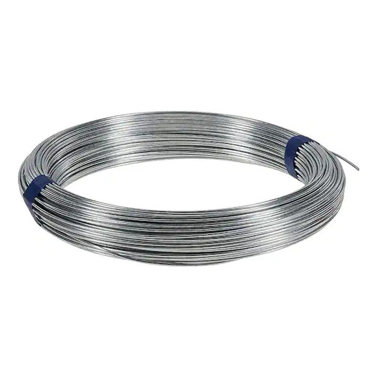 Hochspannbarkeit galvanisierte Feder galvanisierte Eisen-Metall-Stahldraht für freies Schneiden Stahl 0,7 mm 1,2 mm