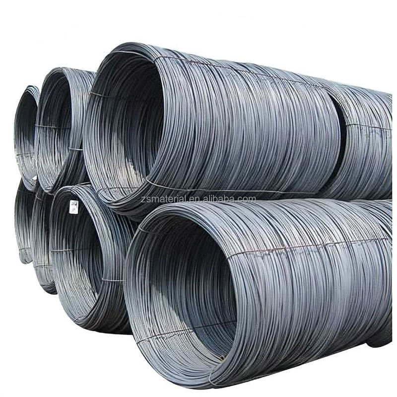 Hot Dip/Electro Galvanized Iron Wire Q235 8mm 6mm 10mm Stahlstangen für den Bau