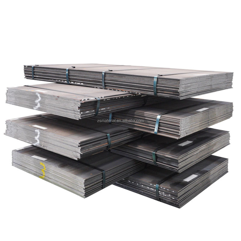 Stahlspule für Biegeverarbeitungsdienst 4mm 6mm 8mm Kohlenstoffstahlplatte HRC warmgewalzte schwarze Kohlenstoffstahlplatte